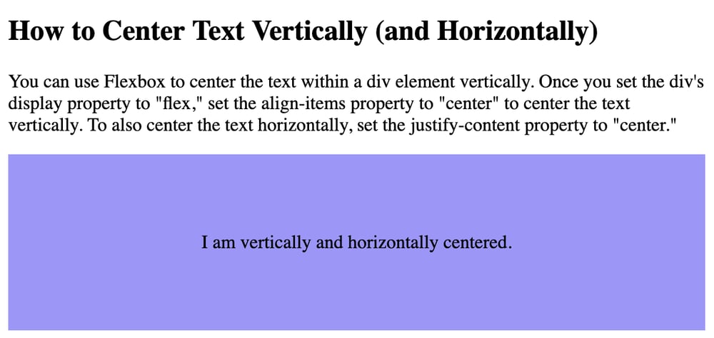 How to Center Text in CSS